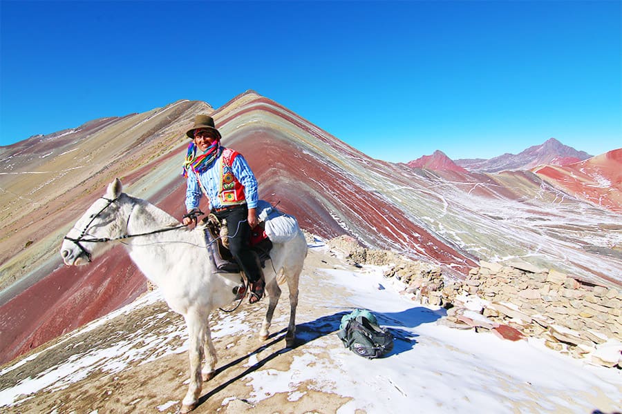 Rainbow Mountain Ausangate Trek Ayni Peru 4